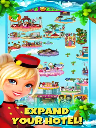 Screenshot 2 Hotel Island: Paradise Story! iphone