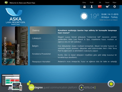 Aska Hotels for iPad screenshot 3