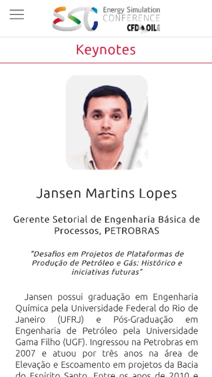 ESC  - Energy Simulation Conf. 2016