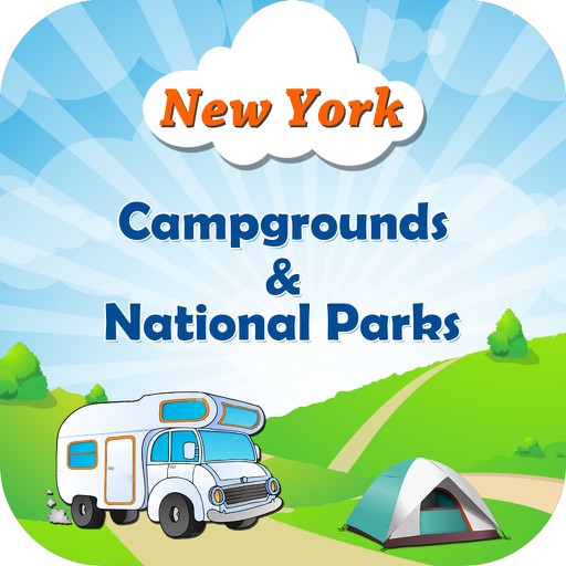 New York - Campgrounds & National Parks icon