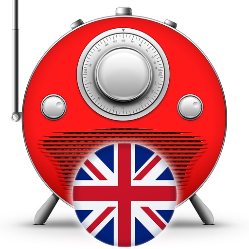 UK live radio tuner streaming - Best United Kingdom music hits & top 100 music charts from England FM radios stations icon