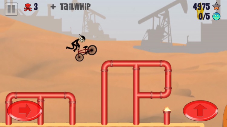 Stickman BMX Free screenshot-4