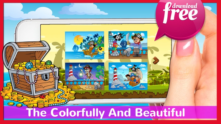 Pirate & Friend Jigsaw Puzzles For Kids & Toddlers