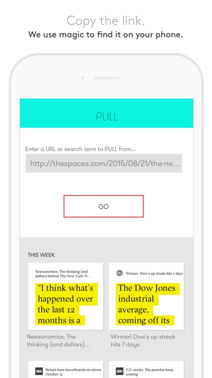 Pull—Design Your Post With Style & Share