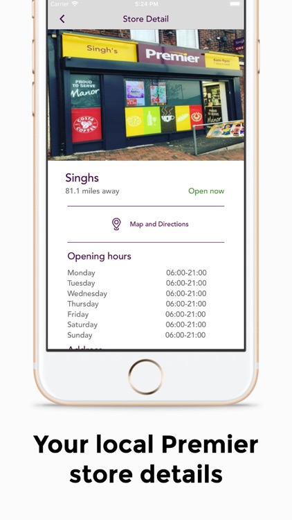 Premier Stores App