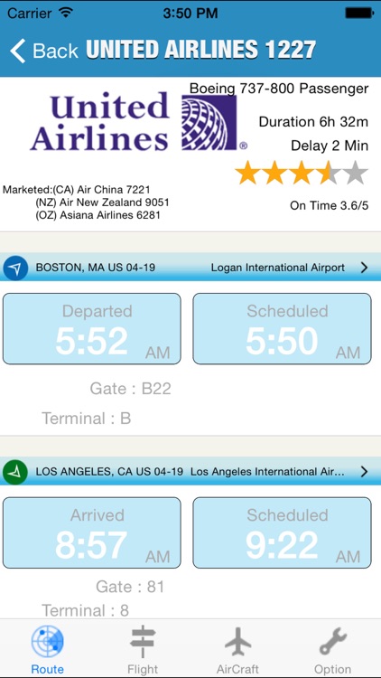 iFlight -- Real-time Flight Tracker