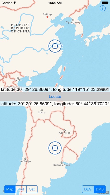 Antipodes - the furthest distance in the earth