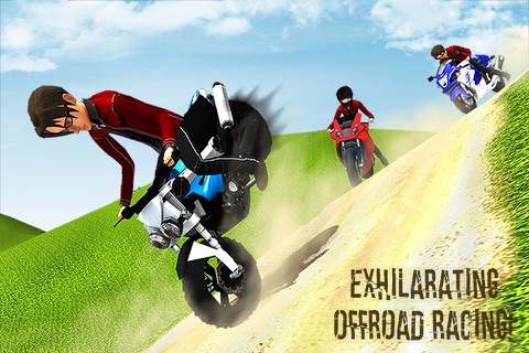 Xtreme Motor Bike Off-Road simulator - Hill Race screenshot 2