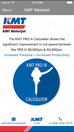 Waterjet Cutting Speed Chart