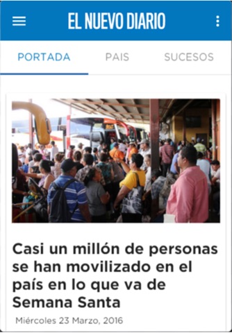 El Nuevo Diario Nicaragua screenshot 2