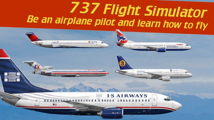 737 Flight Simulator - Be an airplane pilot & fly! screenshot-0