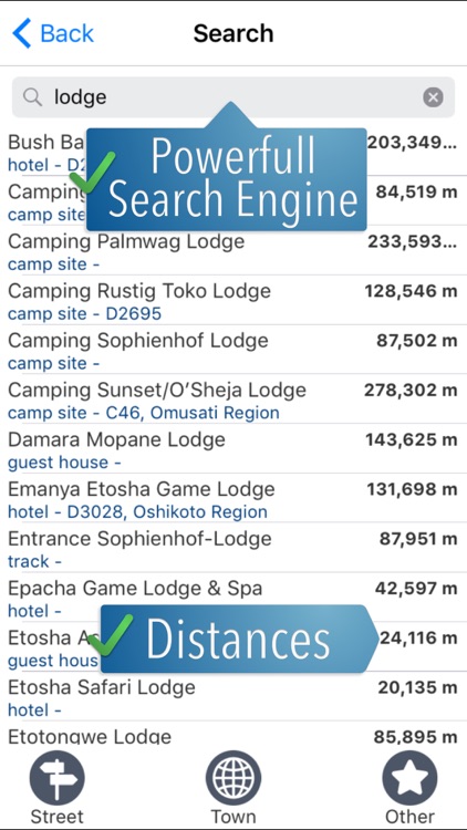 Etosha Travelmapp