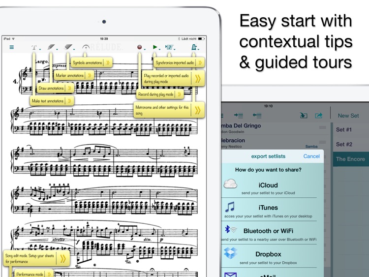 Calypso Score - sheet music & fake book organizer screenshot-4