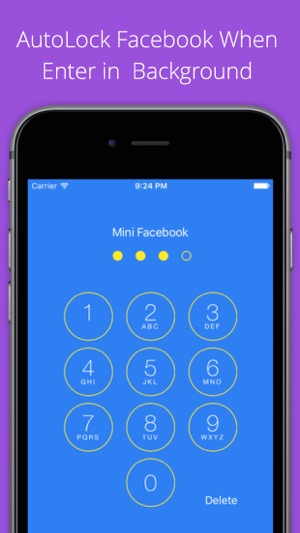 Mini for Facebook - with Lock Feature(圖1)-速報App