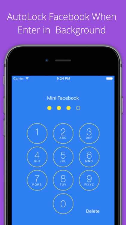 Mini for Facebook - with Lock Feature