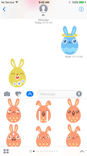 Rabbit Sticker(圖1)-速報App