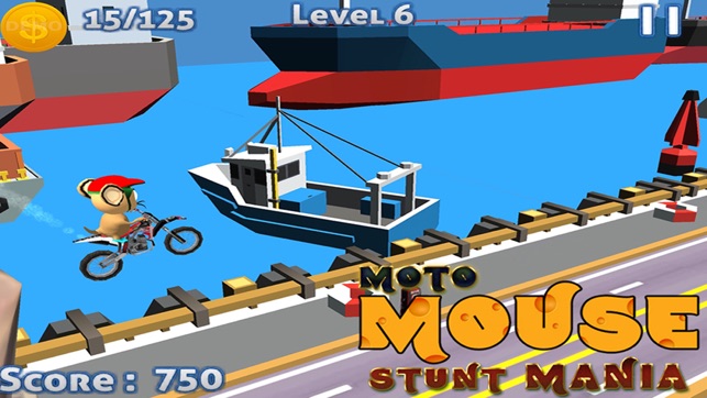 MOTO MOUSE STUNT MANIA - DIRT BIK RACING GAME(圖2)-速報App