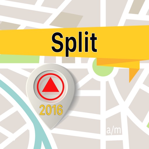 Split Offline Map Navigator and Guide icon
