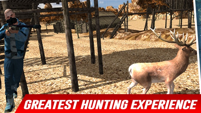 野生动物园鹿狩猎2016年 - 动物狙击第三人