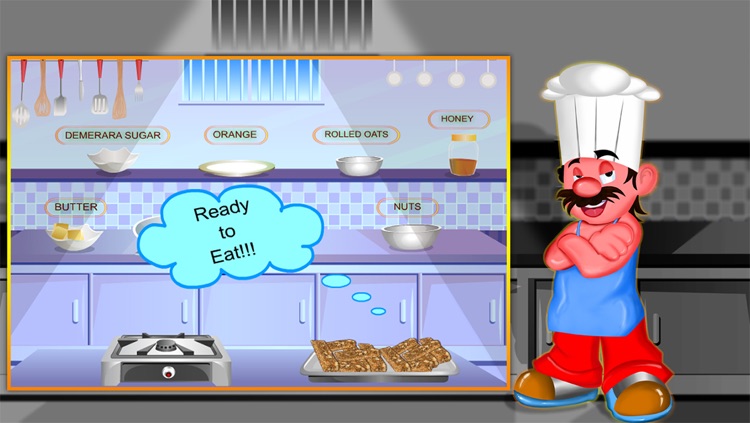 Nutty Flapjacks Recipe Cooking screenshot-3