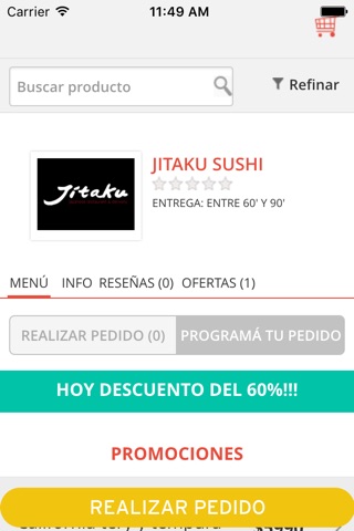 Jitaku Sushi screenshot 2