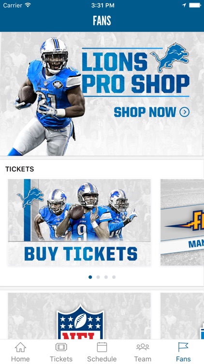 Detroit Lions Mobile screenshot-4