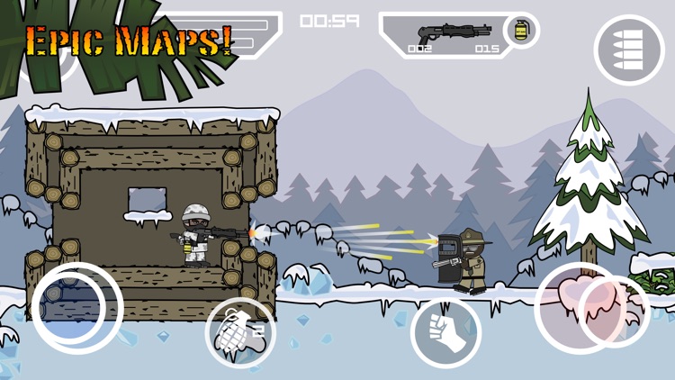 Doodle Army 2 : Mini Militia screenshot-4