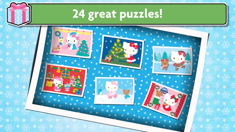 Christmas Puzzles: Hello Kitty screenshot-4