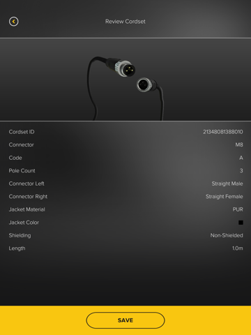 HARTING Cordset Configurator screenshot 4