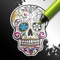 Spend your pastime in a fun and creative way, by coloring beautiful sheets of our brand new Sugar Skull Coloring Pages app