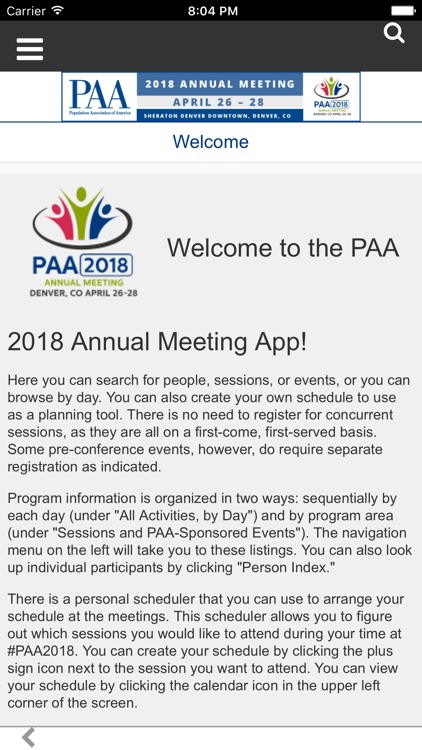 PAA 2018