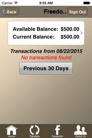 Encentus FCU eBranch screenshot 3