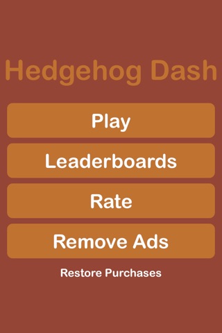 Hedgehog Dash Game screenshot 4