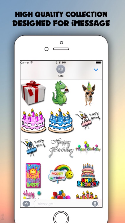 Top 100 Birthday Stickers & Emoji screenshot-3