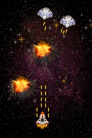 Alien Starships At War : Shooting - Adventure screenshot 4