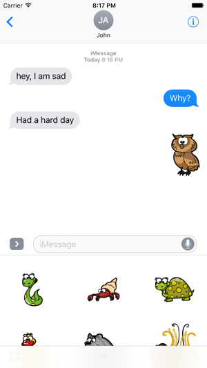 Funny Animal Stickers(圖4)-速報App