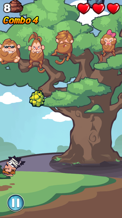 Croods Run - Avoid monkey's endless trick screenshot 3
