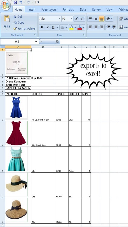 Spreadsheet Builder (Excel Version)