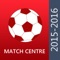 "European Football 2015-2016 - Match Centre" - The application of the UEFA Football Champions League - Season 2015-2016 with Video of Goals and Video Reviews