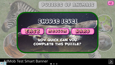 Puzzles of Animals Free screenshot 2