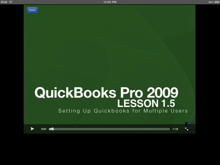 Video Training for Quickbooks 2009 HD