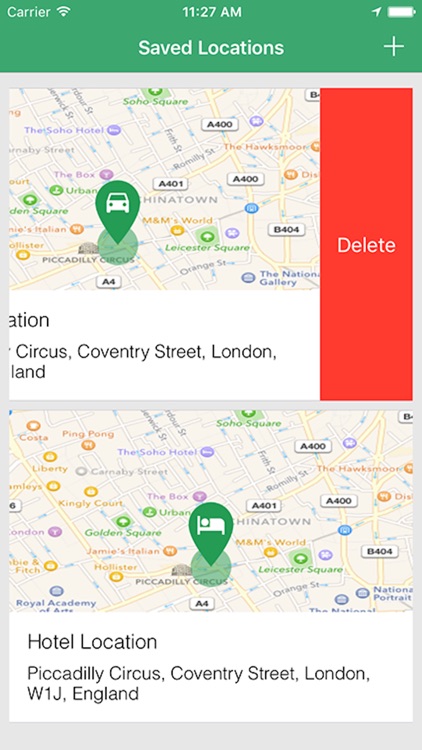 Simple Location Tracker - Track and Find Car Parking with GPS Map Navigation screenshot-4