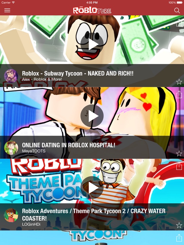 Roblotube Best Videos For Roblox On The App Store - 