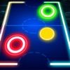 ホッケー 2人  グローアイスホッケー Glow Air Hockey 2 Hockey Free - iPhoneアプリ