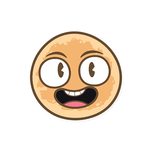 Cute Pancake Emojis and Stickers icon