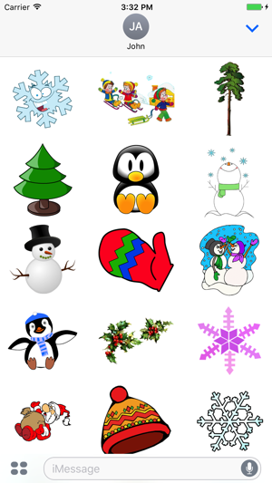 Season Winter for iMessage(圖2)-速報App