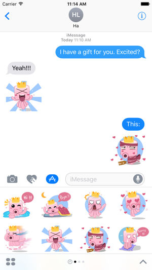 Cute Octopus Stickers(圖1)-速報App