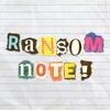 Ransom Note Stickers