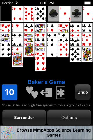 FreeCell Classic Solitaire screenshot 4