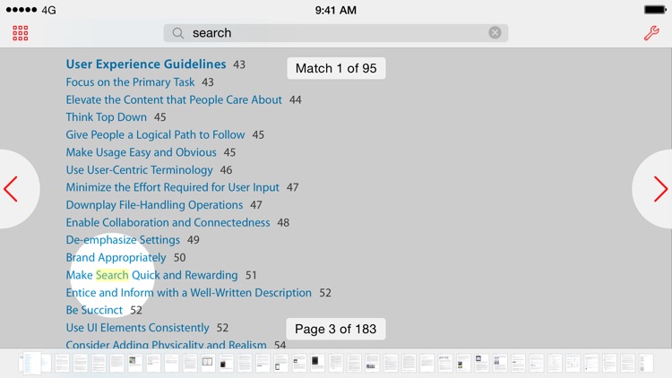 QuickSearch PDF Reader